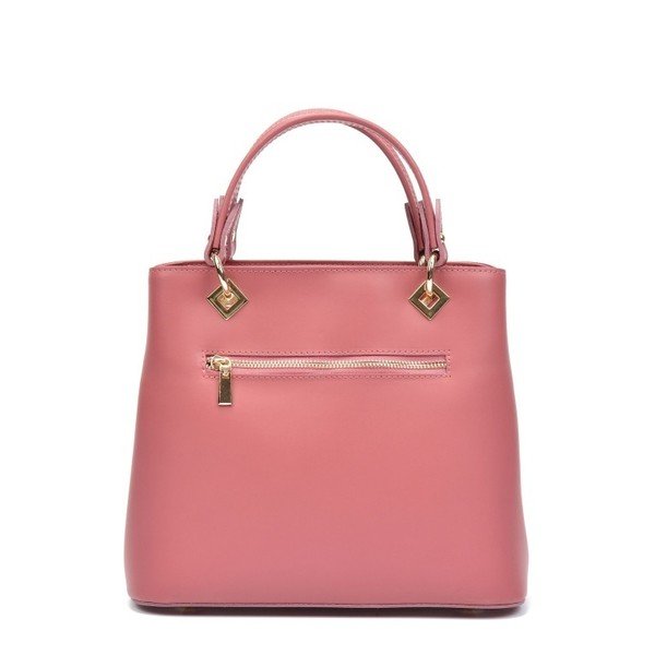 Ružičasta kožna torba Robert M Salma Rosa-image-4