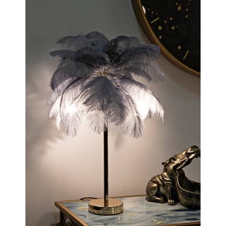 Siva/u zlatnoj boji stolna lampa (visina 55 cm) Palm – Mauro Ferretti