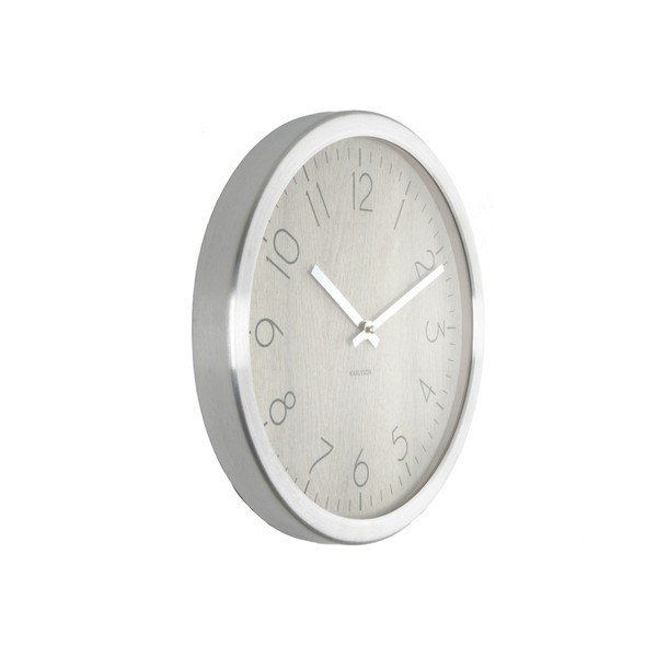 Bijeli sat Present Time Wood Charm XL-image-1