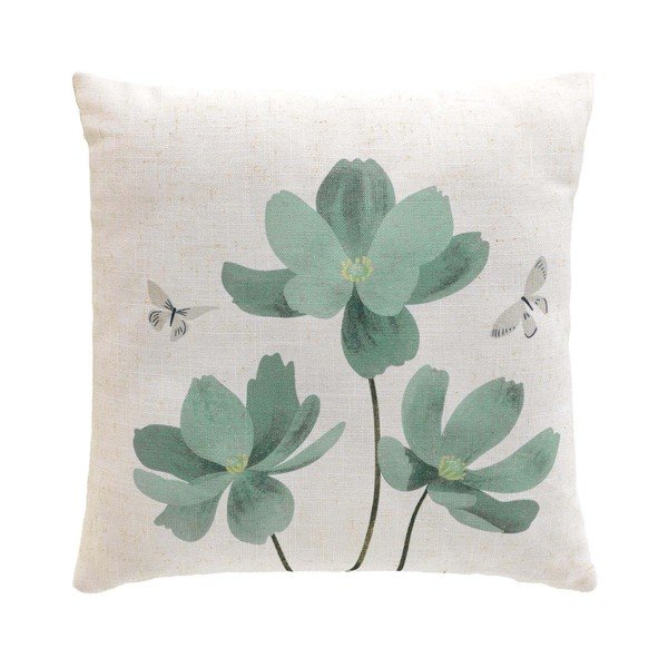 Ukrasni jastuk od mješavine lana 45x45 cm Palmiflore – douceur d'intérieur