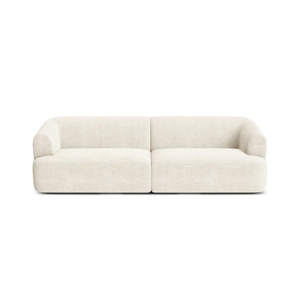 Bež sofa od samta 255 cm Campi – Cosmopolitan Design-image-3