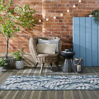 Plava vanjska staza 230x80 cm Willow - Flair Rugs