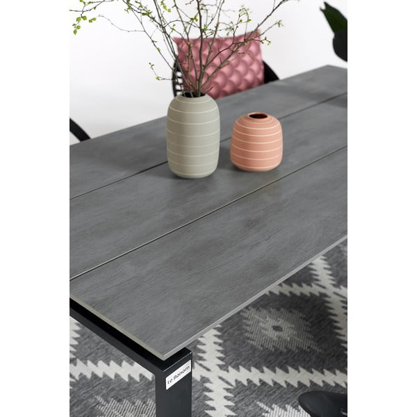 Vrtni blagovaonski set za 6 osoba sa sivim stolicama Joanna i stolom Strong, 210 x 100 cm-image-1