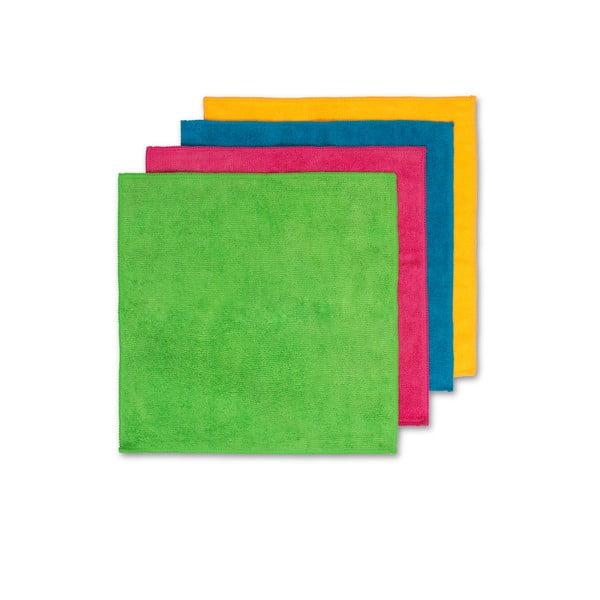 Krpe za čišćenje u setu 4 kom od mikrovlakana Colors – Vileda-image-2