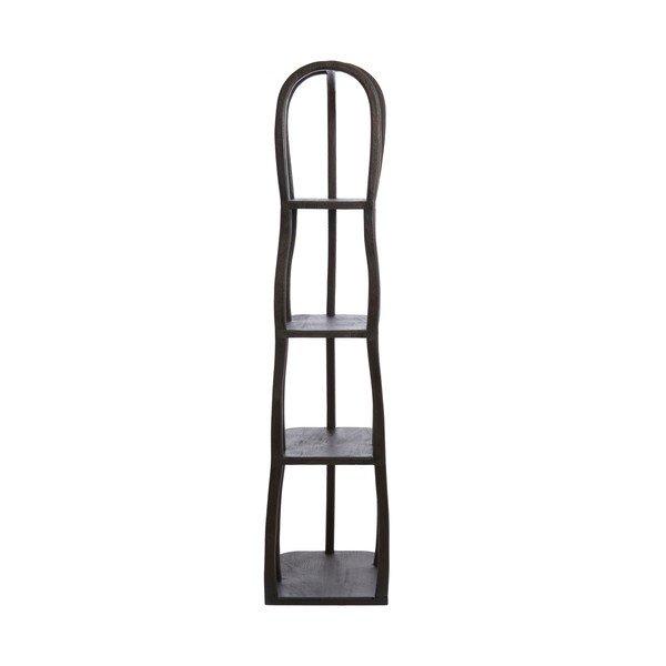 Regal od masivnog manga u tamnoj prirodnoj boji 53x175x40 cm Lowe – Light & Living-image-2