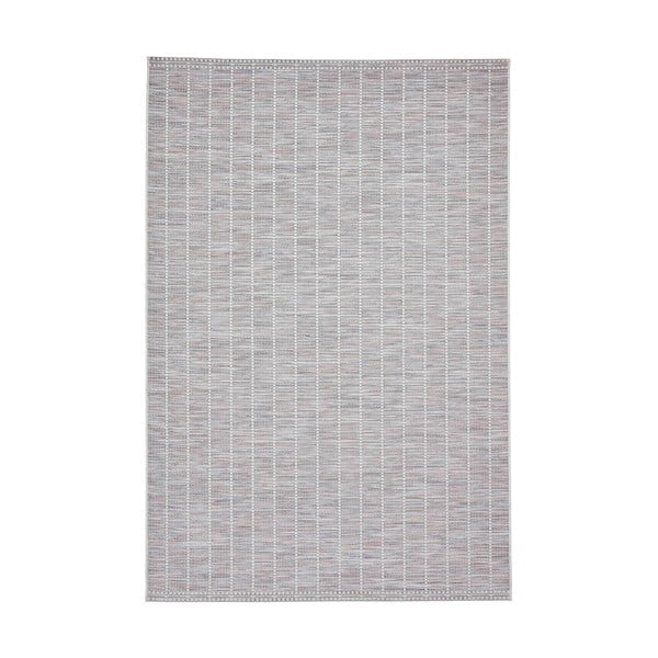 Svijetlo sivi vanjski tepih 160x220 cm Santa Monica – Think Rugs