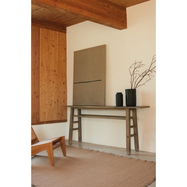 Oker žuti ručno rađen pamučan tepih 200x300 cm Handloom – Lorena Canals-image-1