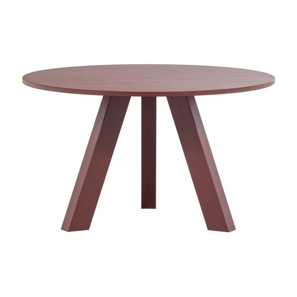 Okrugao blagovaonski stol od punog hrasta ø 129 cm Rhonda – WOOOD