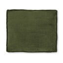 Zeleni ukrasni jastuk za sjedeću garnituru od samta Blok – Kave Home