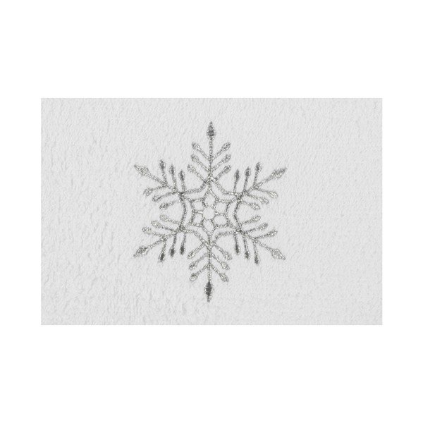 Ručnik Christmas Snowflake White, 30 x 50 cm-image-1