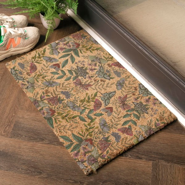 Otirač od kokosovih vlakana 40x60 cm Midnight Garden x Celia Battaini – Artsy Doormats-image-1