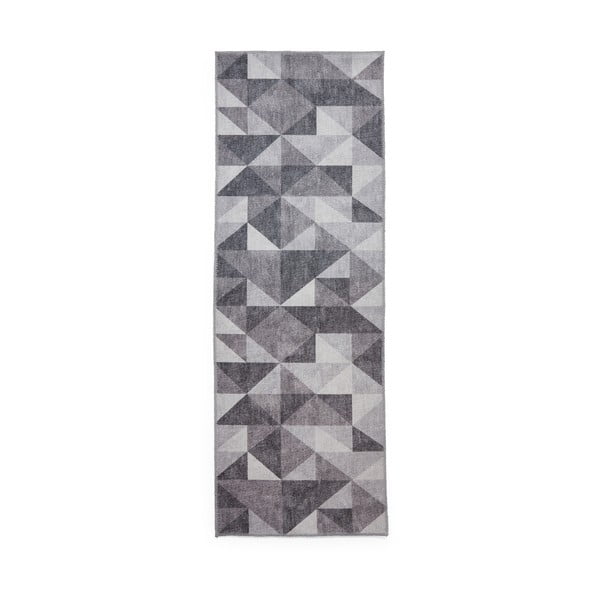 Siva periva staza 76x230 cm Coral Grey – Think Rugs