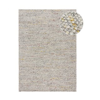 Krem ručno rađen tepih od mješavine vune 160x230 cm Minerals – Flair Rugs