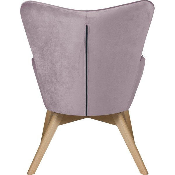 Baršunasta fotelja u boji lavande Niko – Ropez-image-4