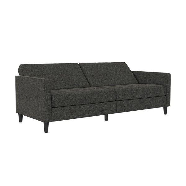 Tamno siva baršunasti sofa 207 cm Presley – Støraa-image-3