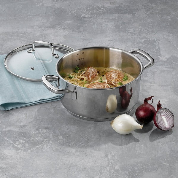 Lonac od nehrđajućeg čelika s poklopcem Kela Flavoria, ø 20 cm-image-1