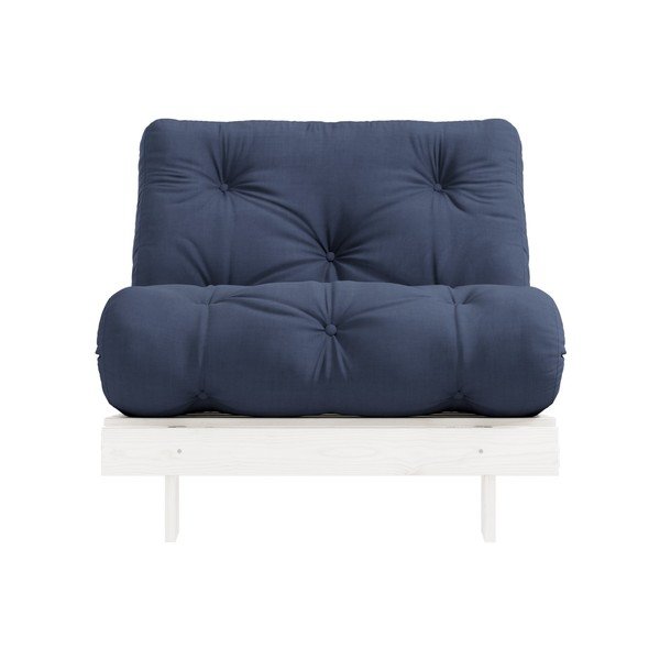 Podesiva fotelja Karup Design Roots Bijelo/Tamnoplava-image-1