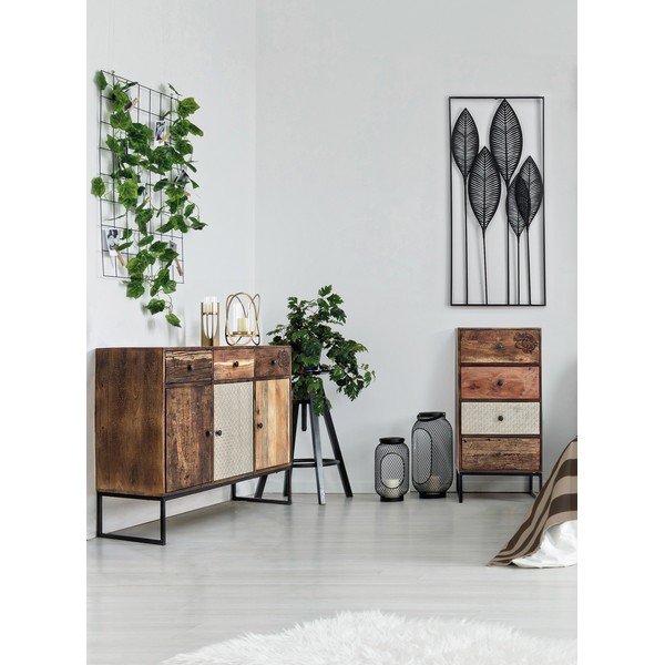 Metalni zidni ukras 61x135 cm Adhira – Bizzotto-image-3