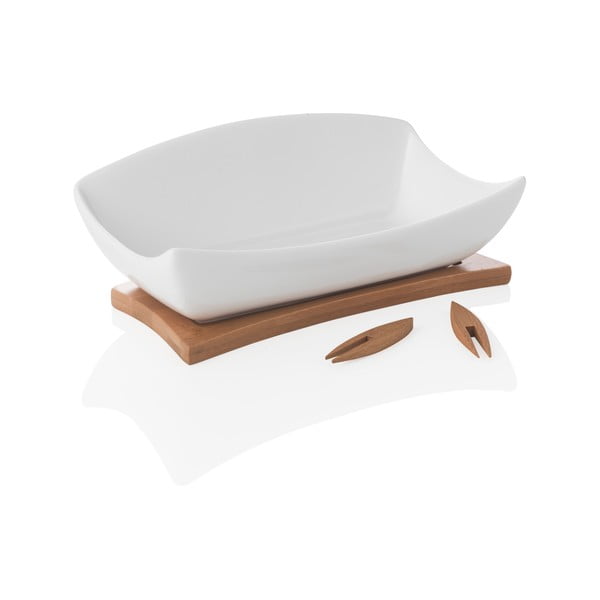 Posuda za posluživanje s pladnjem i 2 čačkaliceBrandani Coupelle-image-2