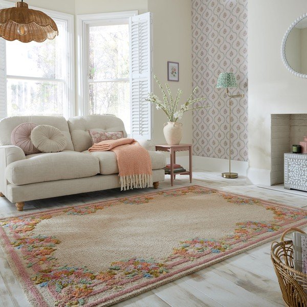 Ručno rađen vunen tepih 160x230 cm Elise Floral  – Flair Rugs-image-1