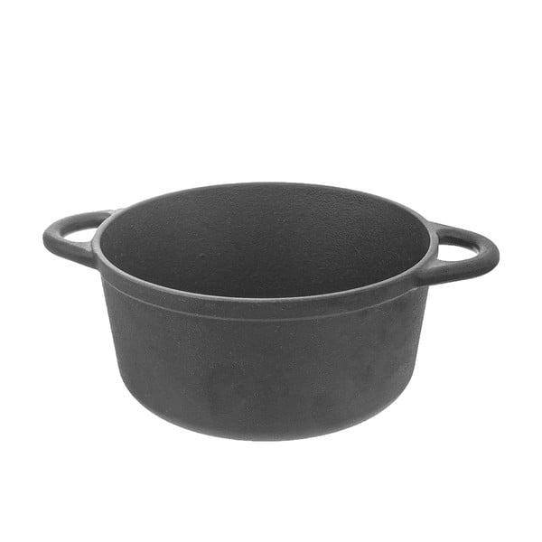 Lonac od lijevanog željeza s poklopcem prikladni za indukcijsko kuhalo 4 l LITINA – Orion-image-3