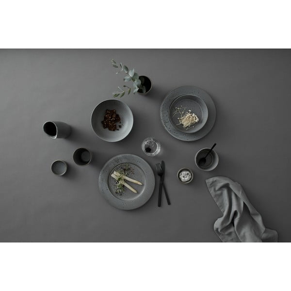 Sivi keramički vrč za mlijeko 500 ml Grey/Grey – Bitz-image-1