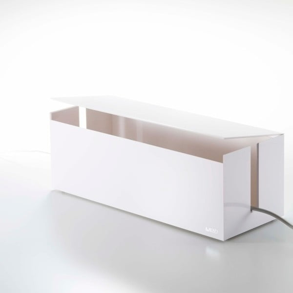 Bijela kutija za punjače YAMAZAKI Web Cable Box-image-3