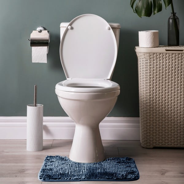 Set od 2 tamnoplave kupaonske prostirke AmeliaHome Bati-image-2