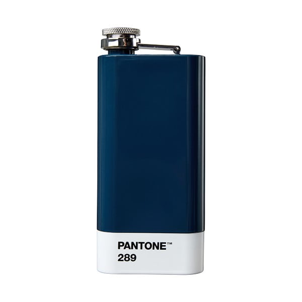 Plava pljoska od nehrđajućeg čelika 150 ml Dark Blue 289 – Pantone