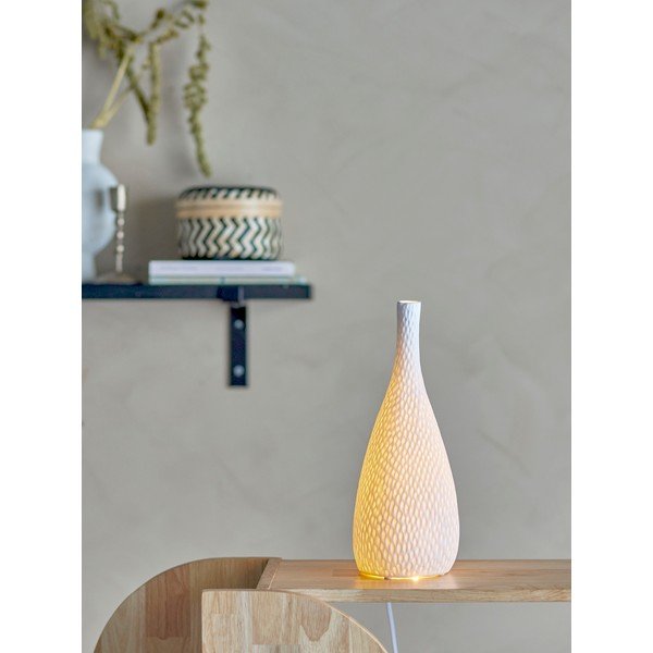 Bijela stolna lampa (visina 32 cm) Pela – Bloomingville-image-1