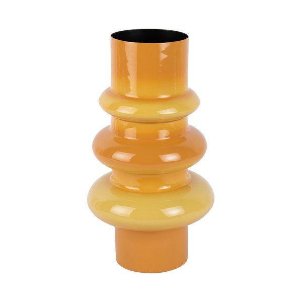 Narančasta željezna vaza (visina 30 cm) Grato – PT LIVING