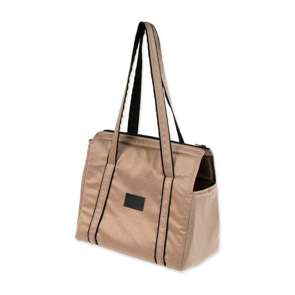 Transporter za pse u zlatnoj boji Dog Fantasy Platinum – Plaček Pet Products