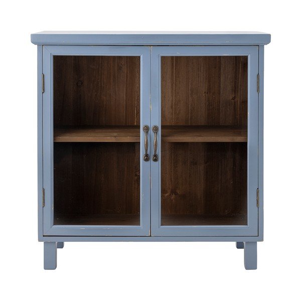 Plava vitrina 80x80x35 cm Hazem – Bloomingville-image-3