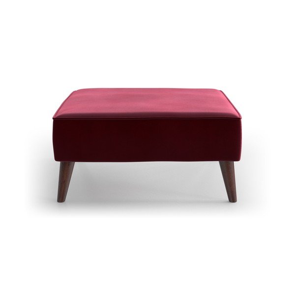 Crveni baršunasti tabure My Pop Design Auteuil-image-2