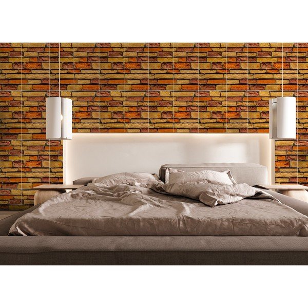 Samoljepljivi paneli u setu za zid 6 kom 30x60 cm Brick Wall – SP TREND-image-2