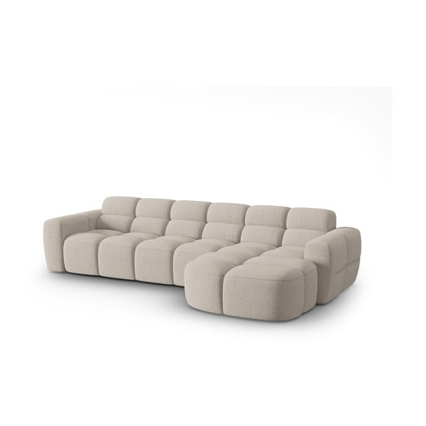 Bež kutna garnitura Lisa – Micadoni Home-image-2