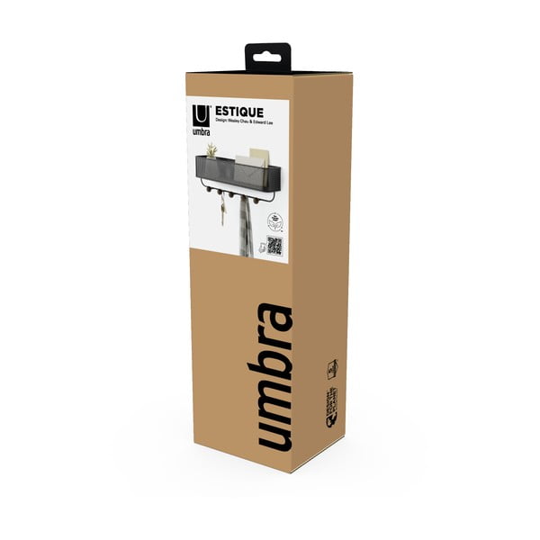 Zidni metalni držač za ključeve Estique - Umbra-image-1