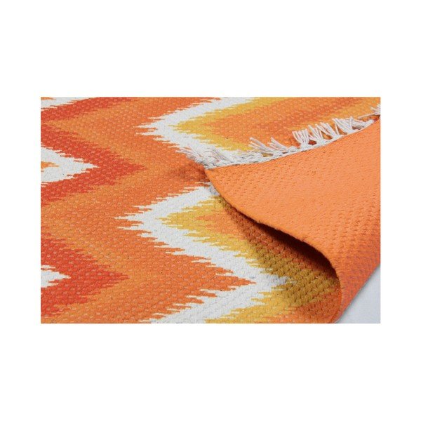 Narančasti tepih Eco Rugs Tribe, 80 x 150 cm-image-3