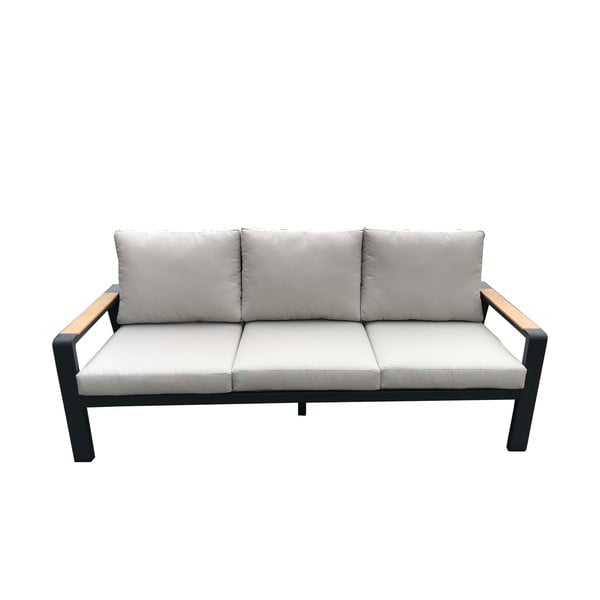 Siva vrtna garnitura aluminijska za 5 osoba Rotterdam – Rojaplast-image-2