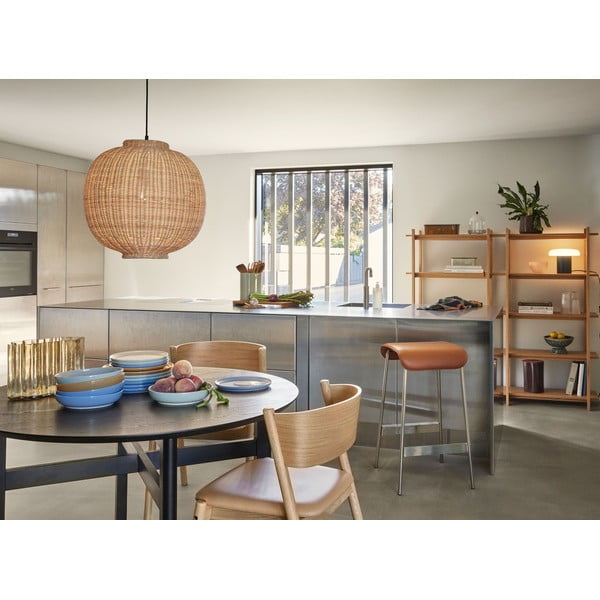 Viseća svjetiljka u prirodnoj boji ø 45 cm Chand – Hübsch-image-4