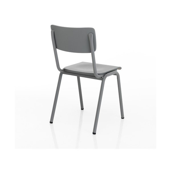 Sive blagovaonske stolice u setu od 2 kom Old School - Tomasucci-image-3