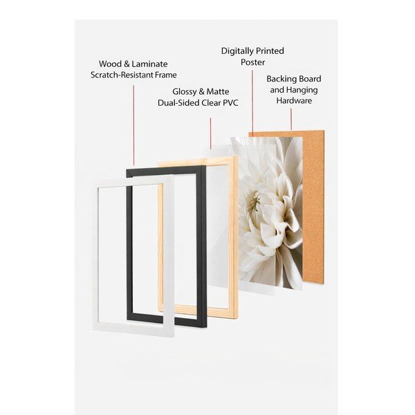 Tiskana slika s okvirom 30x40 cm – Wallity-image-3