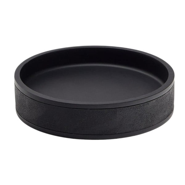 Crna posuda za sapun od polyresina Sisel – Kave Home