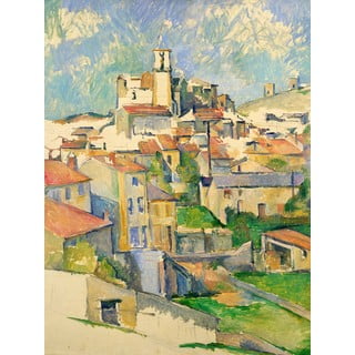 Reprodukcija slike Paul Cézanne - Gardanne, 60 x 80 cm