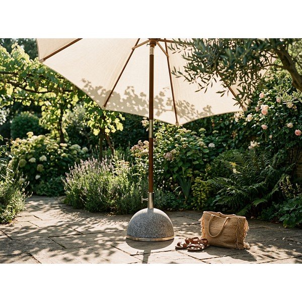Stalak za suncobran od terrazza – Esschert Design-image-1