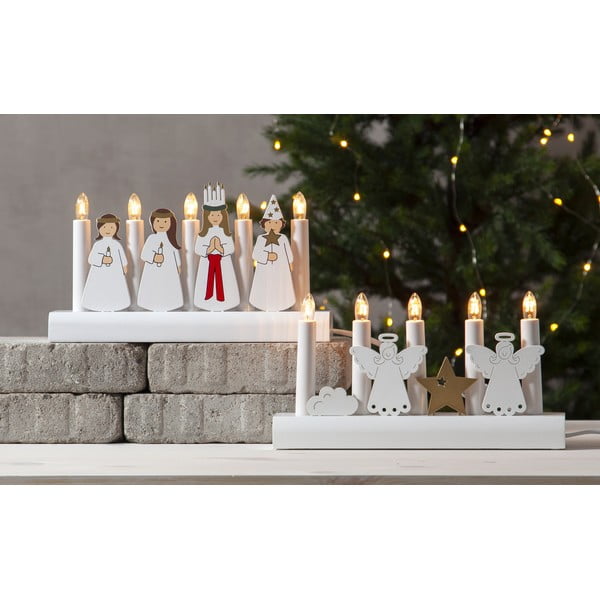 Bijeli božićni svjetlosni ukras Julia – Star Trading-image-2