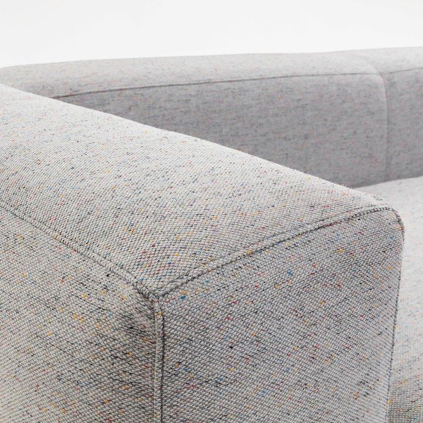 Svijetlo siva sofa Kave Home Blok-image-1