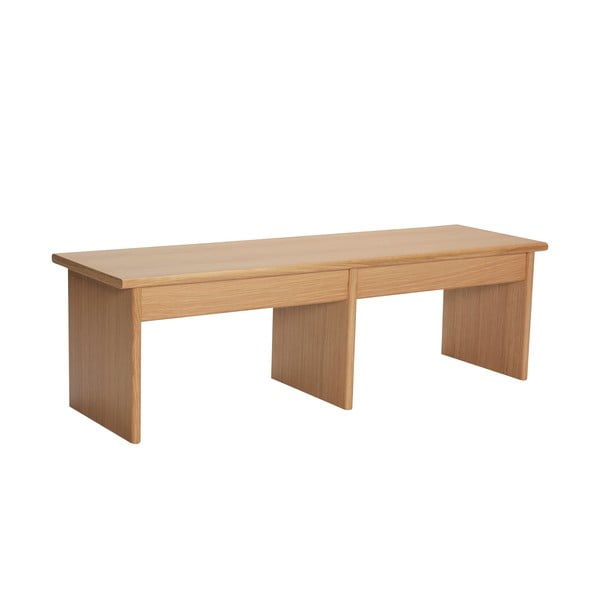 TV komoda u dekoru hrasta u prirodnoj boji 99x30 cm Doppio – Hübsch-image-2