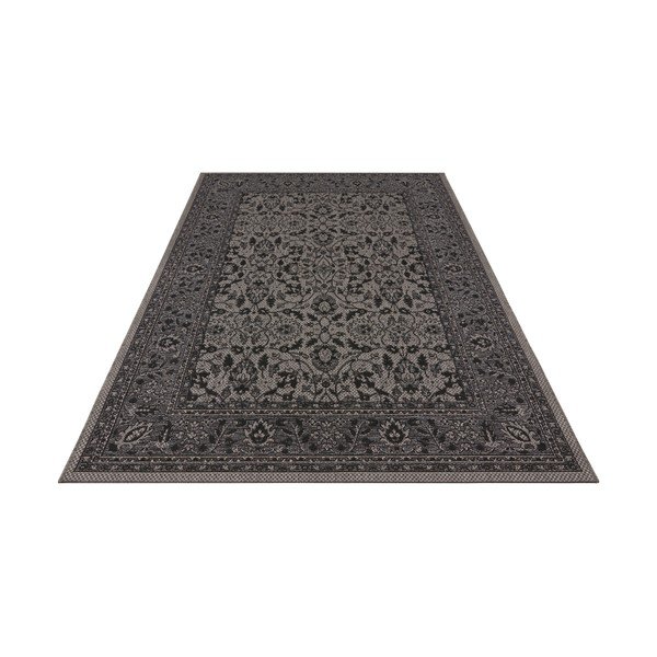 Crno-ljubičasti vanjski tepih NORTHRUGS Konya, 200 x 290 cm-image-1
