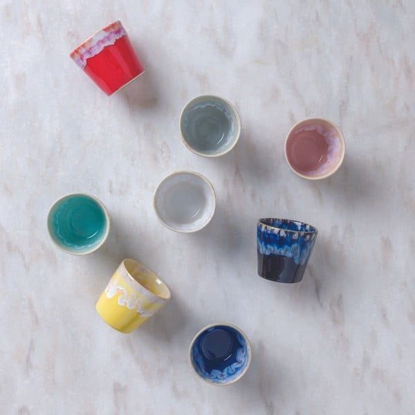 Plavo-bijela šalica za espresso od kamenine Costa Nova, 90 ml-image-2